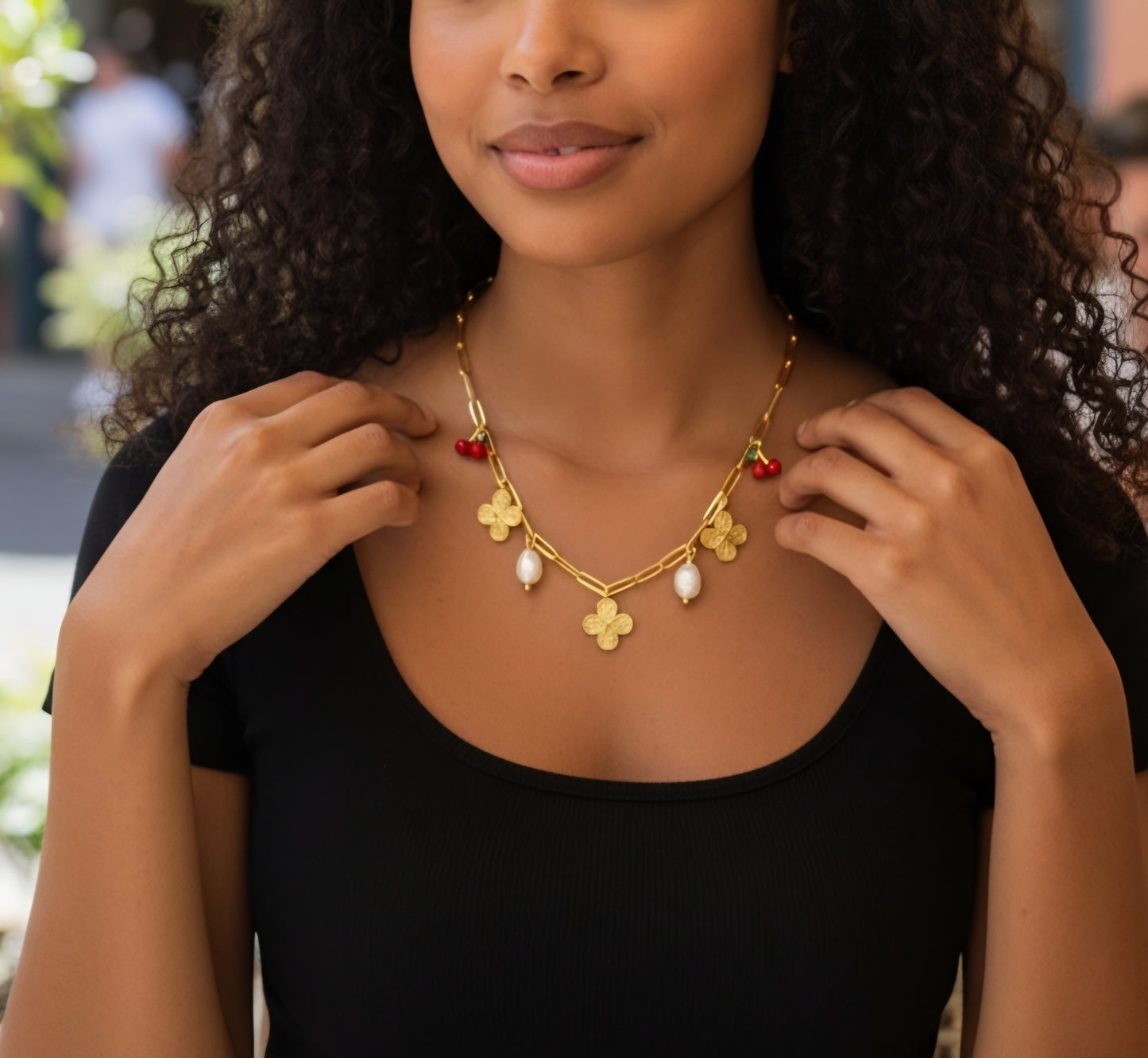 COLLIER CHARMS INAYA