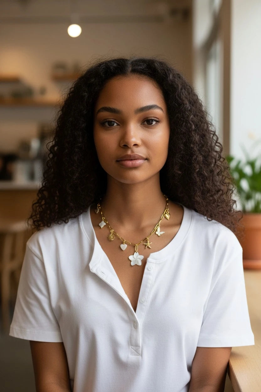 Collier Charms T'YANA