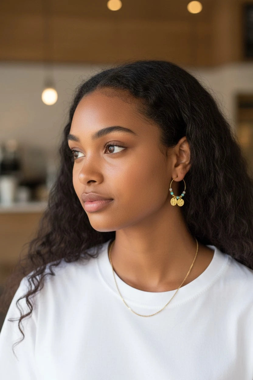 Boucles d'oreilles SHADY