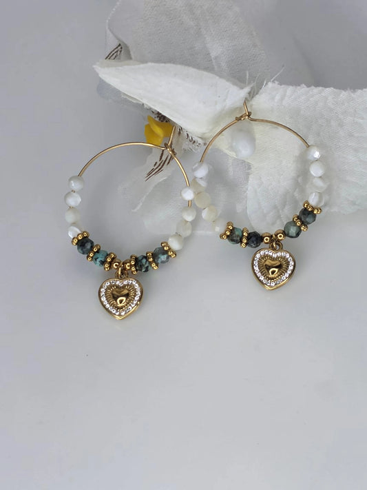 Boucles d'oreilles NORA