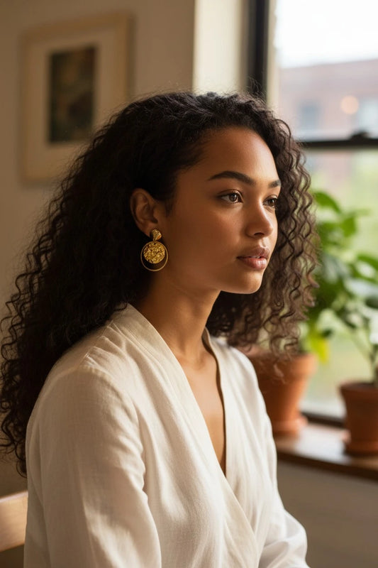 BOUCLES D'OREILLES CYPRIANE