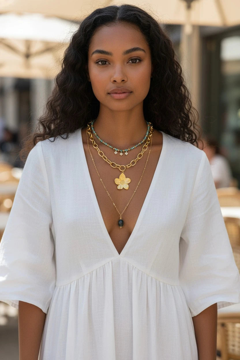 Collier MARONI Doré