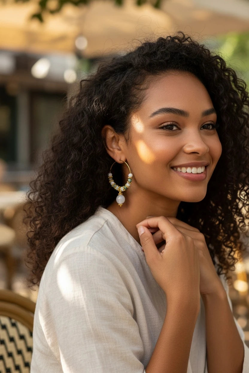 Boucle d'oreille JUNE
